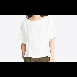 Uniqlo peplum top